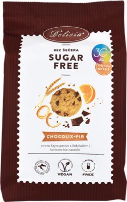 Delicia Chocolix-pir bš 30 god. 250 g
