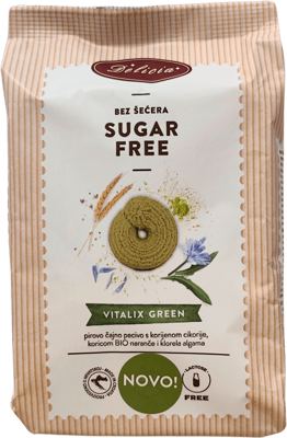 Delicia eko keksi VitaliX Green bš 200 g