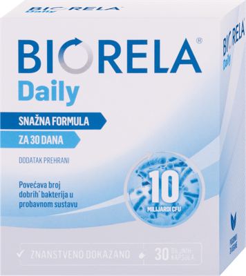Biorela Daily 30kps.aktivni probiotik