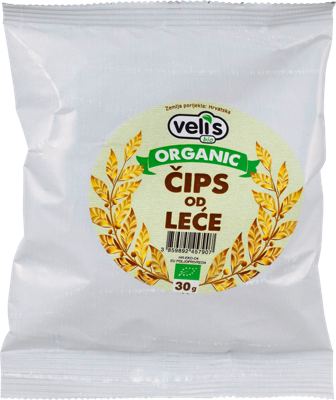 VELI'S EKO čips od leće 30g