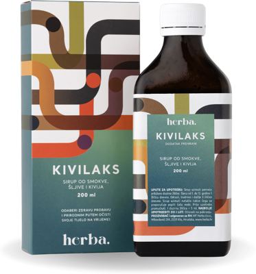 Kivilaks sirup smok.šljiva i kivi 200 ml