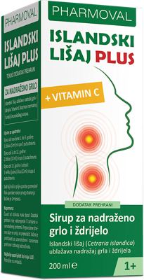 PHARMOVAL sirup island.lišaj 200 ml