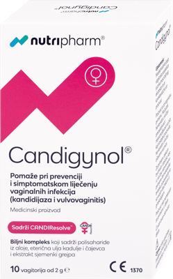 Nutripharm Candigynol vag.10x2g