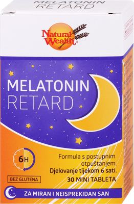 NW Melatonin retard tbl. 30 kom