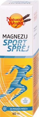 NW Magnezij sport sprej 60 ml