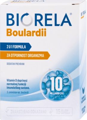 Biorela Boulardii kapsule 15 kom