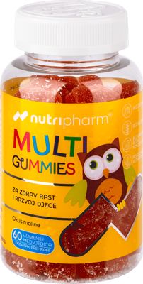 Nutripharm Multi gum.medvjedići 60kom
