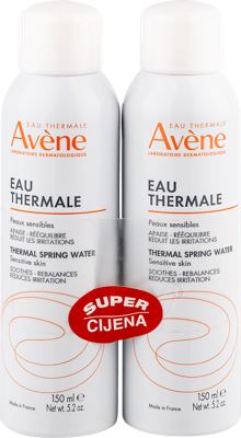 Avene termalna voda 150 ml duo pack