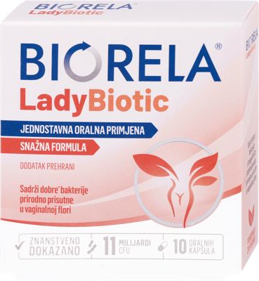 Biorela LadyBiotic kapsule 10 kom.