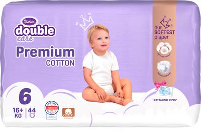 Violeta cotton prem.pelene vel.6, 44kom