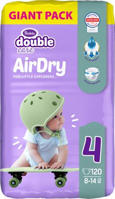 Violeta AirDry Giant pel.vel.4 120kom OS