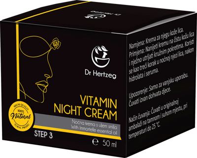 Dr. Hertzeg vitamin.noćna kr.lice 50ml