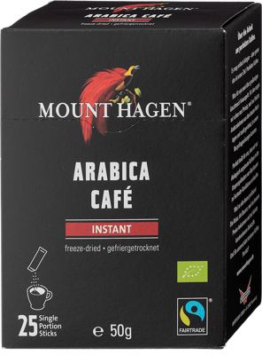 MOUNT HAGEN eko kavainstant arabica 50g