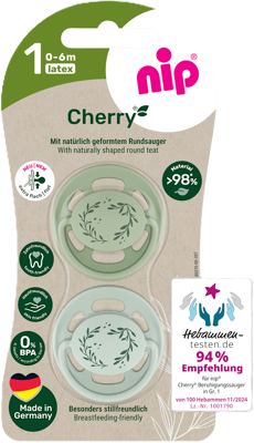 nip duda var. Cherry M 0-6 mj. 2 kom OS