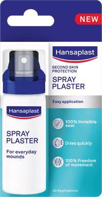 Hansaplast Sec. skin flaster/sprej 40 ml