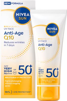 Nivea sun Anti-Age kr./lice ZF50+ 40 ml
