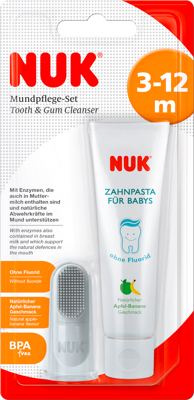 Nuk četka za prst i gel za desni 40ml