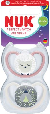 NUK duda var. PM Night 18-36 mj. 2 kom.