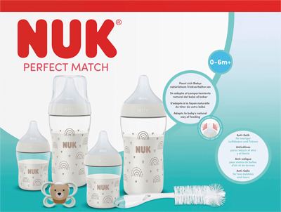 NUK set bočica Perfect Match 1 kom. OS