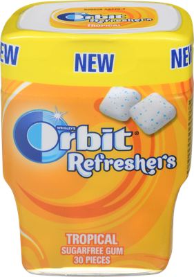 ORBIT REFRESHERS TROPICAL 67g BOČICA