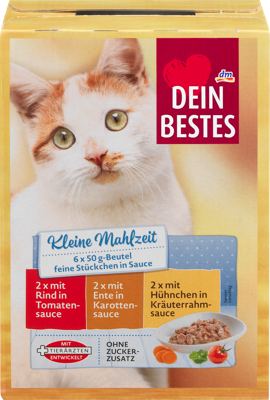DB mačka mali obrok multipack 6x50 g OS