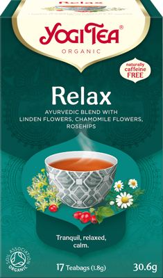 Yogi Tea eko čaj Relax 17x1,8 g, 30,6 g