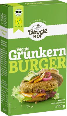 Bauckhof eko burger od zelenog pira 160g