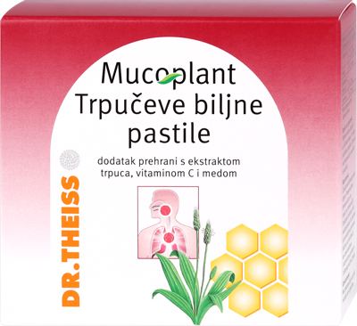 DR.THEISS Mucoplant trp.bilj.pastile 50g