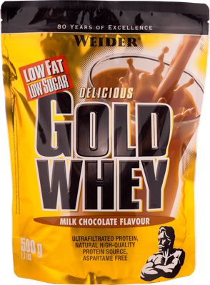 Weider Gold Whey prah ok.ml.čoko.500g