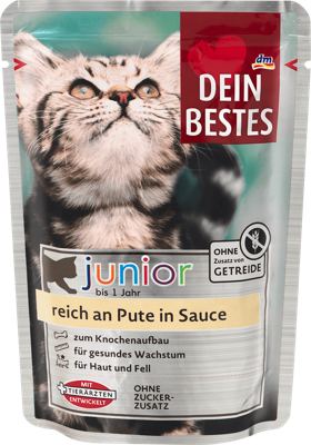 DB mačka Junior puret.umak 100g T