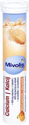 Mivolis šumeće tabl.kalcij 20 kom.