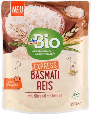 dmBio Basmati riža za brzu prip. 250 g