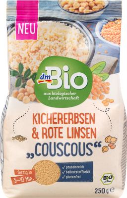 dmBio kuskus od slan. i cr. leće 250 g T