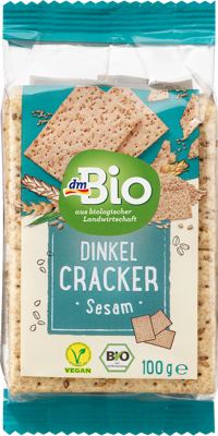 dmBio int. krekeri od pira / sezam 100g
