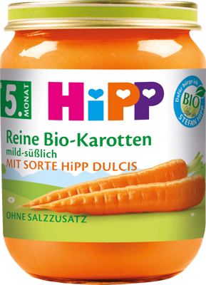 HIPP BIO MLADA MRKVICA 125G