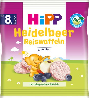 Hipp EKO kreker od riže s borovn. 30 g