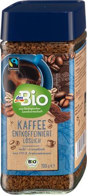 dmBio kava bez kofeina inst.100g T
