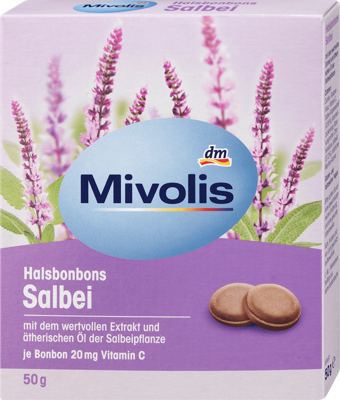 Mivolis tv. bomboni od kadulje 50 g T