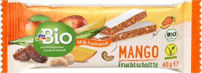 dmBio voć.pločica mango 40g