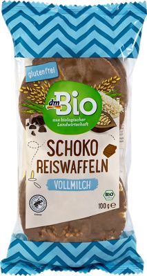 dmBio snack od riže i mlij. čok. 100 g