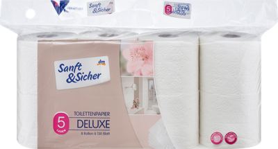 Sanft&Sicher toal.p.Deluxe.5 sl.8x130l