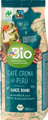 dmBio Caffe de Peru cijelo zrno 500 g