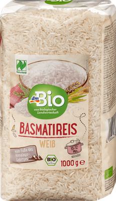 dmBio riža basmati 1 kg