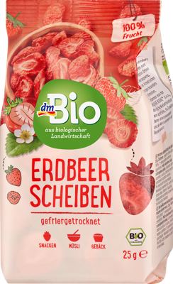 dmBio sušene jagode, 25 g T