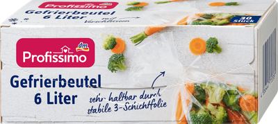 Profissimo vrećice za zamr.6l, 30kom T