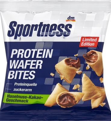 Sportness prot. vafl čok. lješ., 30 g