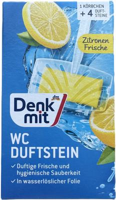 Denkmit kr. WC uložak limun 4x40 g T