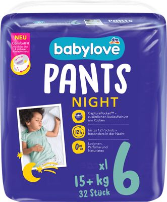 babylove noć. pel. gaćice 6, 36 kom. OS