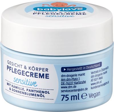 babylove sen. krema/lice/tij. kam. 75 ml