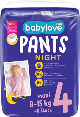 babylove pelene gaćice vel. 4 40 kom. OS